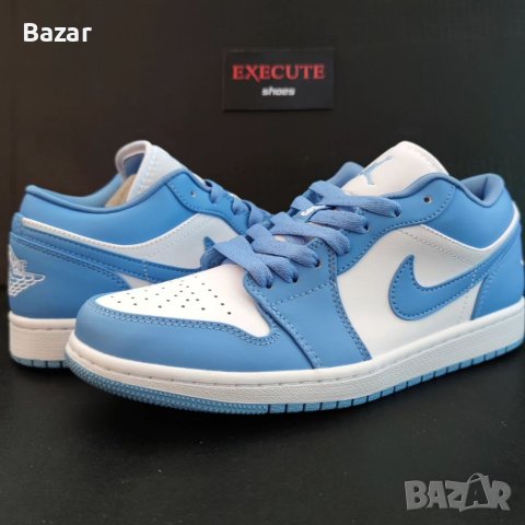 Nike Air Jordan 1 Low UNC Нови Обувки Маратонки Размер 40 Сини Shoes Sneakers Blue Sky, снимка 2 - Маратонки - 40501720