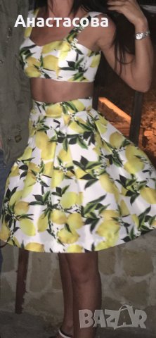 Сет пола с висока талия и бюстие, Nikole Collection, снимка 5 - Комплекти - 36438746