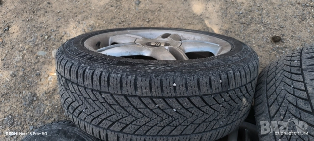Оригинални джанти с гуми Seat 17 5x100 57,1, снимка 5 - Гуми и джанти - 51648143