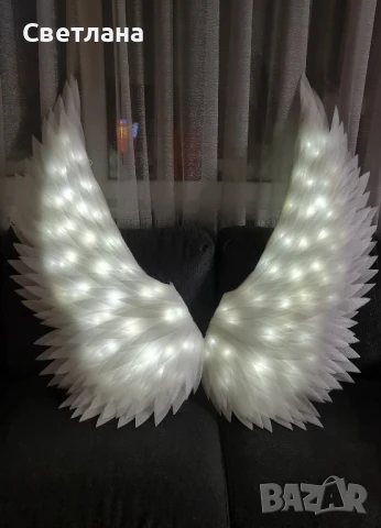 Светещи ангелски крила , снимка 3 - Декорация за дома - 50796955