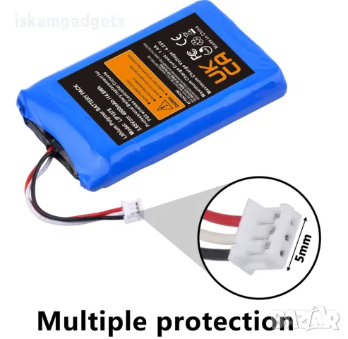 Батерия за Sony PlayStation 5 DualSense Wireless джойстик, снимка 2 - PlayStation конзоли - 49867146