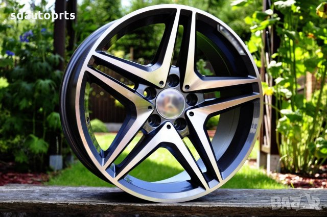 17" Джанти Мерцедес 5X112 Mercedes C 204 205 E 211 212 CLK S 221 203, снимка 2 - Гуми и джанти - 29787512