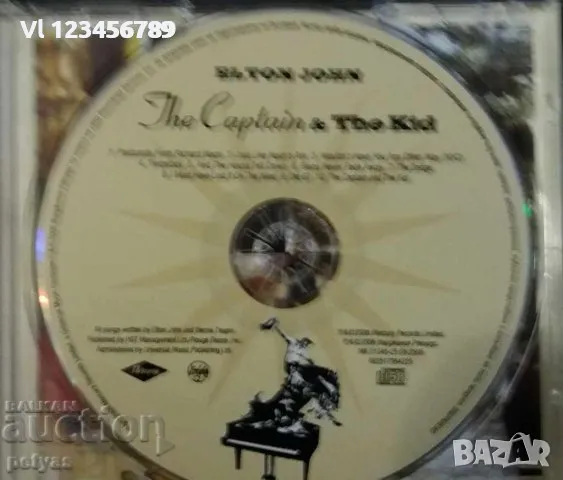 СД - Elton John -Thе Captain and the Kid (Елтън Джон), снимка 2 - CD дискове - 47832076