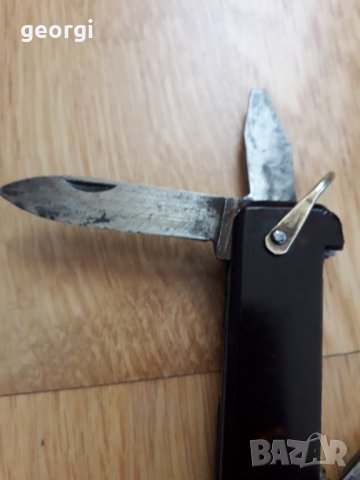 Френски комбиниран военен нож Pradel, снимка 3 - Колекции - 31276201