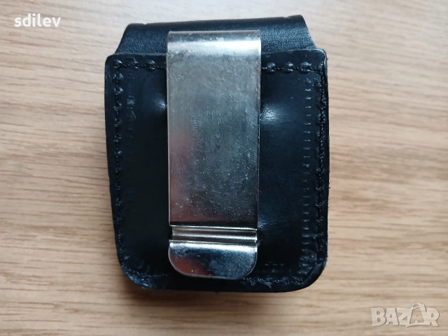 Калъф от Телешка Кожа за Запалка Zippo/Made in U.S.A., снимка 3 - Други ценни предмети - 52569940