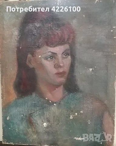 Картина портрет на красива жена, снимка 3 - Картини - 50566828