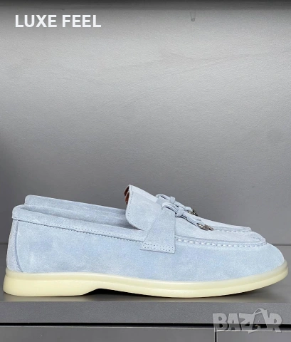 Loro Piana 💎 Естествен Велур , снимка 3 - Дамски ежедневни обувки - 54357637