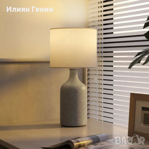 Настолна лампа HOMCOM, нощна лампа, снимка 9 - Настолни лампи - 54349713