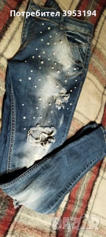 Дамски дънки Junona, снимка 4 - Дънки - 48092396