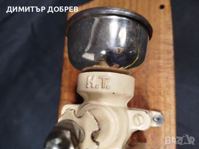 СТАРА РЕТРО МЕЛНИЦА ЗА КАФЕ РЪЧНА КАФЕМЕЛАЧКА ЗА СТЕНА, снимка 6 - Антикварни и старинни предмети - 47594099