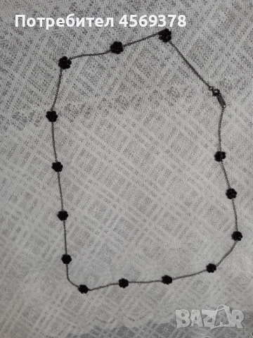 Нежен Комплект /Колие и Обеци, снимка 3 - Бижутерийни комплекти - 52283570