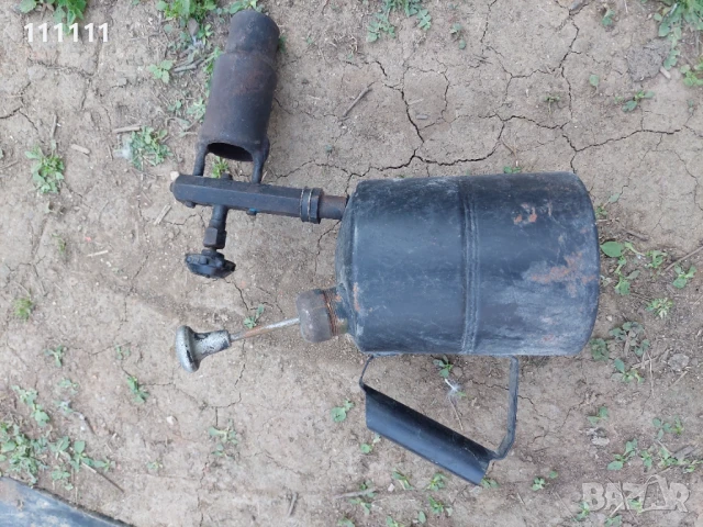 Стара бензинова лампа, снимка 8 - Други ценни предмети - 50526025