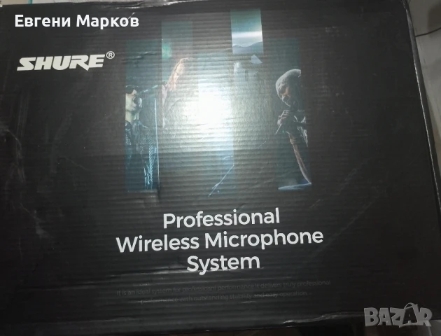 Продавам "Shure  P-6" Безжичен мониторинг със слушалки в идеално състояние.