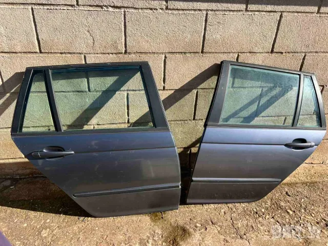 Оборудвани задни врати за BMW E46 седан/комби, снимка 2 - Части - 55746586