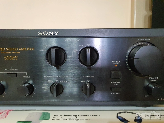 SONY TA-F 500 ES, снимка 5 - Ресийвъри, усилватели, смесителни пултове - 53926209