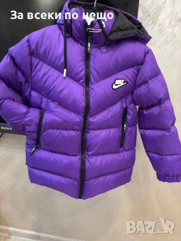 Nike Детско Лилаво Зимно Яке Найк Код Детски Находки6