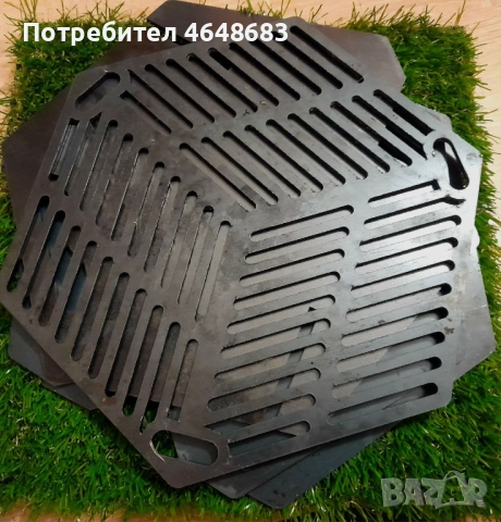 Преносим барбекю-огън, снимка 3 - Барбекюта - 52381758