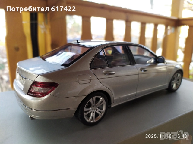 1:18 Autoart - Mercedes C-Class W204 Avantgarde, снимка 4 - Колекции - 52432712