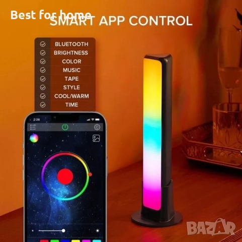 Смарт осветление HSP-WF-08, снимка 5 - Лед осветление - 51877836