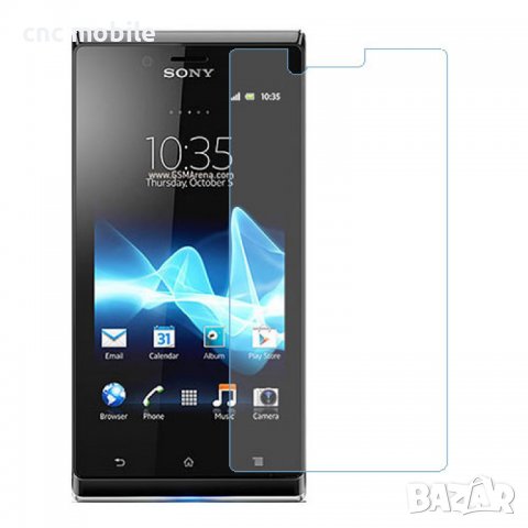 Sony Xperia J - Sony Xperia ST26i протектор за екран, снимка 1 - Фолия, протектори - 25068041
