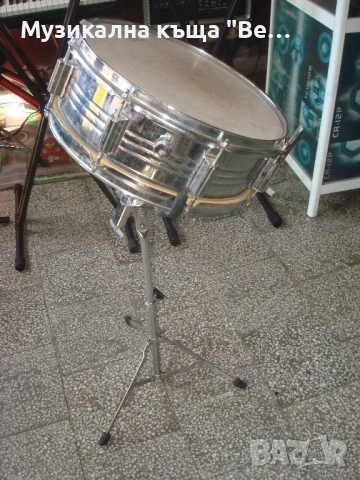 Соло барабан, Размер: 14" със стойка, снимка 11 - Ударни инструменти - 51523799