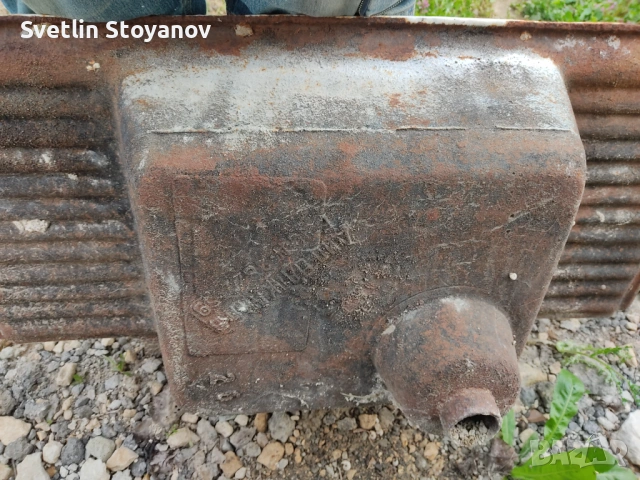 Чугунено корито за мивка