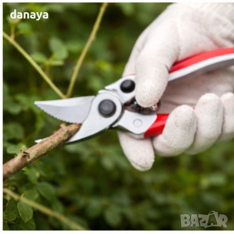  6545 Градинска ножица за клони 21 мм, лозарска ножица за подрязване на растения и цветя