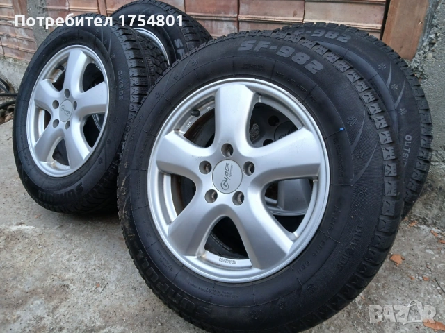 Лети джанти Nippon Autosport (NAS-U) R16 + зимни гуми, снимка 3 - Гуми и джанти - 54262011