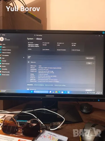 Лаптоп Lenovo Legion 5 + 21' Монитор, снимка 4 - Лаптопи за дома - 56217318