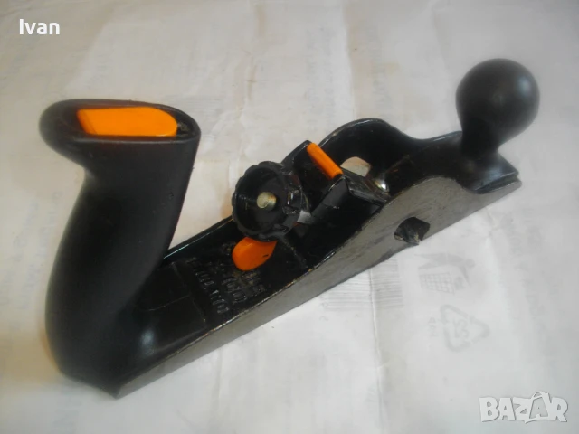 STANLEY 12-100 Made in ENGLAND НОВО ОРИГНАЛНО ПРОФИ РЪЧНО РЕНДЕ СТЕНЛИ МЕТАЛНО С НОЖ 50мм, снимка 2 - Други инструменти - 51010598