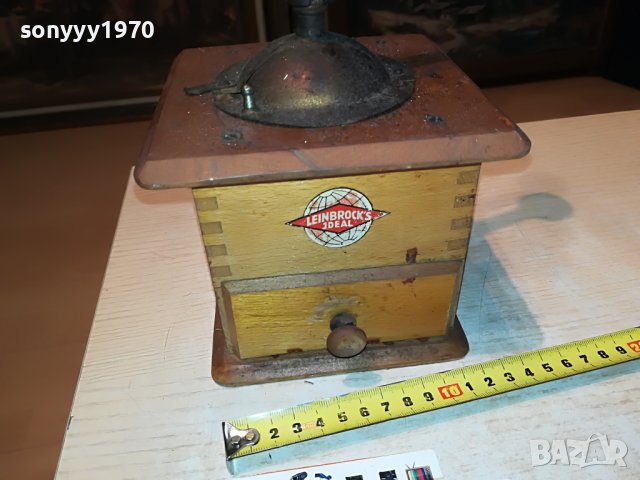 LEINEBROCK JDEAL-РЕТРО МЕЛНИЦА ОТ ГЕРМАНИЯ 3011222023, снимка 3 - Антикварни и старинни предмети - 38855900