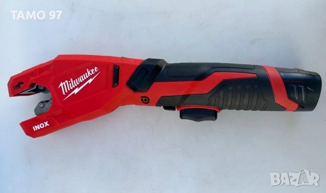 Milwaukee M12 PCSS - Акумулаторен тръборез 2x12V 2.0Ah неразличим от нов!, снимка 3 - Други инструменти - 52940321