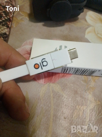  UKCA Ключодържател с кабел Key C, 4 в 1, Type C, Type A, Micro USB, бял Чисто нови , снимка 4 - USB кабели - 53324307