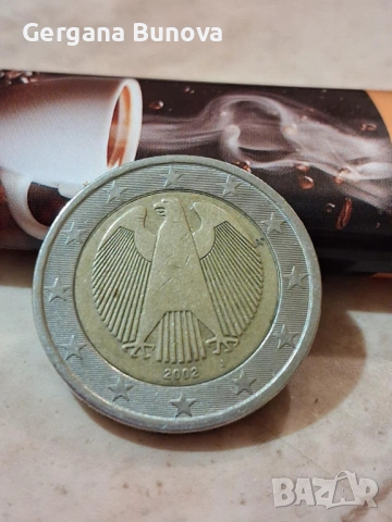  2 евро монета от Германия.