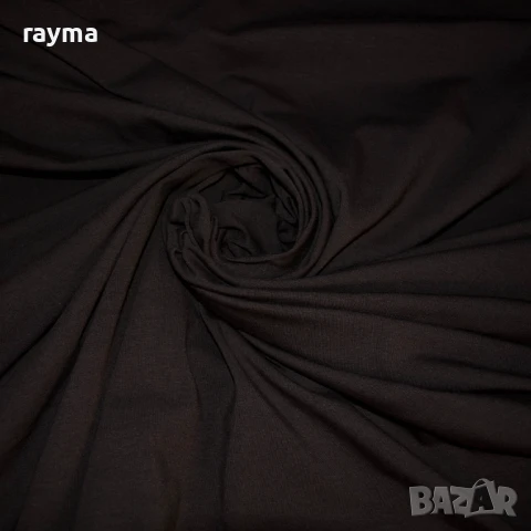 -70% Плат кафяво памучно трико, снимка 2 - Платове и дамаски - 51401914