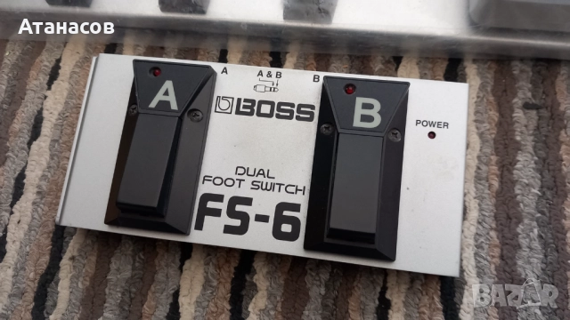 Dual Footswitch BOSS FS-6  - 90лв., снимка 4 - Други - 52109620