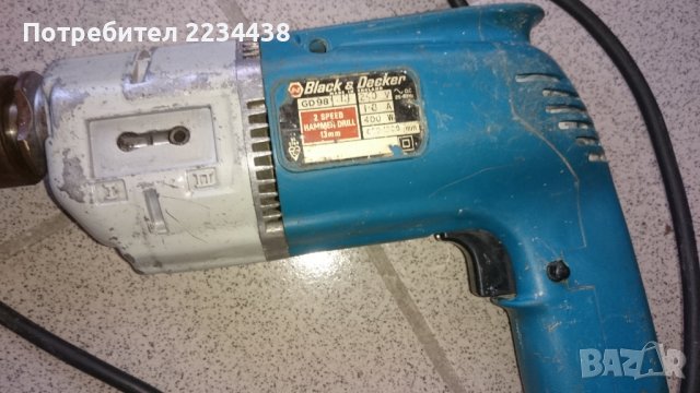 Дрелkа B &D, снимка 2 - Бормашини - 37289543