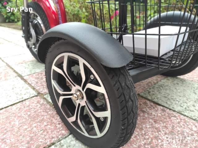 Електрическа триколка с равна платформа 48V 750W, снимка 10 - Мотоциклети и мототехника - 51986541