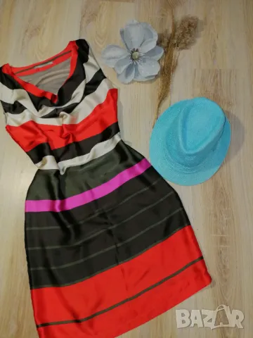 Дамска рокля сатен