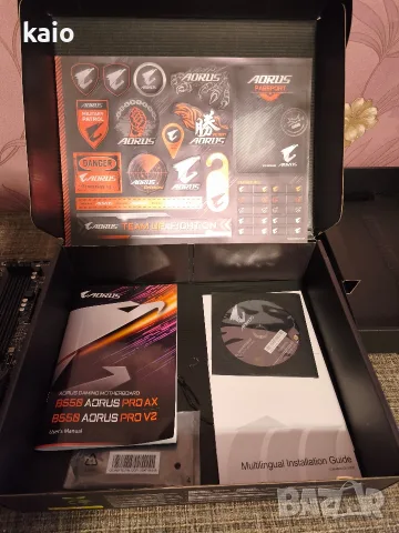 Gigabyte B550 Aorus Pro V2, снимка 2 - Дънни платки - 56429164