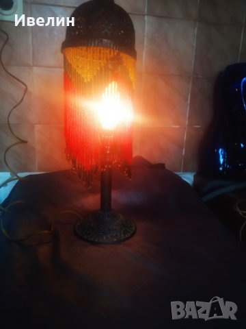 настолна лампа в стил арт деко, снимка 4 - Настолни лампи - 30851551