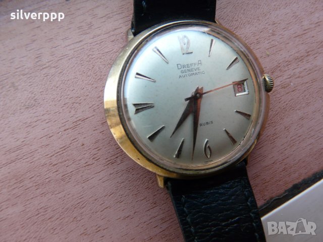  Часовник Dreffa Geneve Automatic , снимка 2 - Антикварни и старинни предмети - 33822798