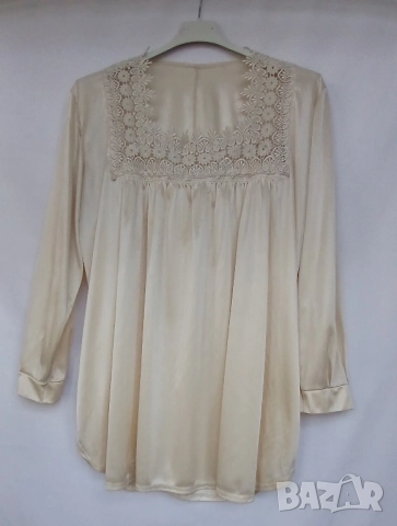 Дамска блуза от ликра с дълъг ръкав., снимка 3 - Туники - 51861250