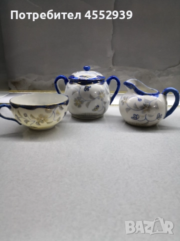 Фин прозрачен японски сет за чай/матча , снимка 1