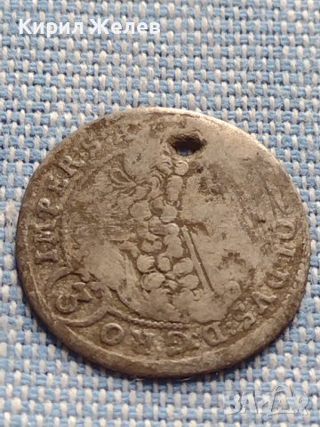 Сребърна монета 3 кройцера 1698г. Леополд първи Прага Свещена Римска Империя 13796, снимка 2 - Нумизматика и бонистика - 42899978