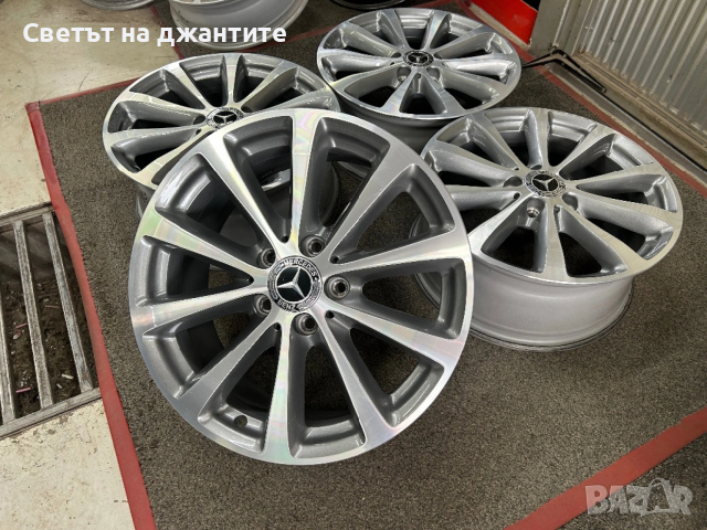 Джанти 17 Цола Mercedes E Klass W211 W212 W213 C Klass W205 W 206 CLA Original , снимка 5 - Гуми и джанти - 53874662