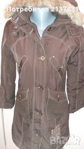 НАМАЛЕНА  ! Дамска ПАРКА с Качулка  - Размер S , снимка 1