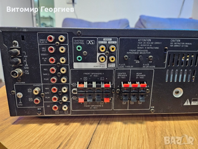 Усилвател Kenwood KR-V5080, снимка 5 - Ресийвъри, усилватели, смесителни пултове - 53103214