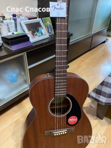 Нова Fender CC 60S Акустична китара махагон , снимка 4 - Китари - 53945159