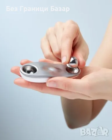 Нов ZWILLING охлаждащ ролер за лице с магнитни стоманени топки за свежа кожа и масаж , снимка 6 - Масажори - 55931786